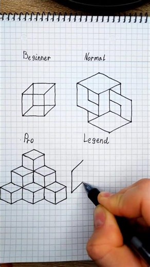 3D Beginner - Legend #art #3d #drawing