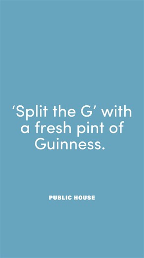 Public House Albury | Your Local on Instagram: "Take the gulp challenge. ‘Split the G’ with a fresh pint of Guinness. A great way to quench your big thirst and experience the rich, velvety taste that’s got everyone talking about. Make it iconic and go for glory, just add ‘your-face’ on a pint. The legendary brew is now on tap at P/H. #PublicHouseAlbury #YourLocal #SplittheGChallenge #Guinness #alburywodonga"