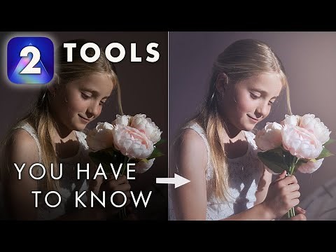 Two Tools Every Luminar AI User Has To Know! Portrait Edit with only 2 tools, Curves and Local Masks
