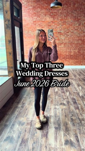 Top Three Wedding Dresses for June 2026 Brides