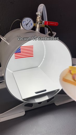 Vacuum VS | Vacuum VS Sandwiches… What’s next? #science #vacuum | Instagram
