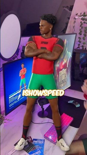 Show Me Your RAREST Fortnite Icon skin and WIN $100! #fortnite #ishowspeed