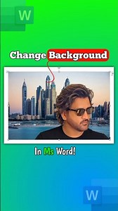 Add Stylish Background in MS Word — Super Easy Trick!