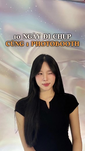 Thử thách 10 ngày chụp photobooth không trùng nền