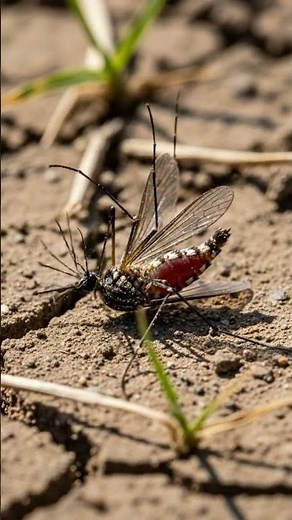 The Power of Bug Spray | Mosquito Instantly Regrets Its Life Choices