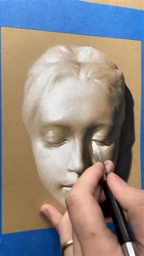 PAOLA LUTHER - ARTIST - CURATOR on Instagram: "Cast drawing lays the foundation for classical technique by training the eye to observe structure and value with clarity. The uniform surface eliminates color distractions, letting form and proportion take center stage—a quiet discipline that sharpens all future work. Via: @paolaportfolio 🖼️ Artwork: Cast Drawing Art by: @gustavoramosart Remarks by: @artartluther #artworkanalysis #paolaluther Art Lessons: @therealatelier 🎨"