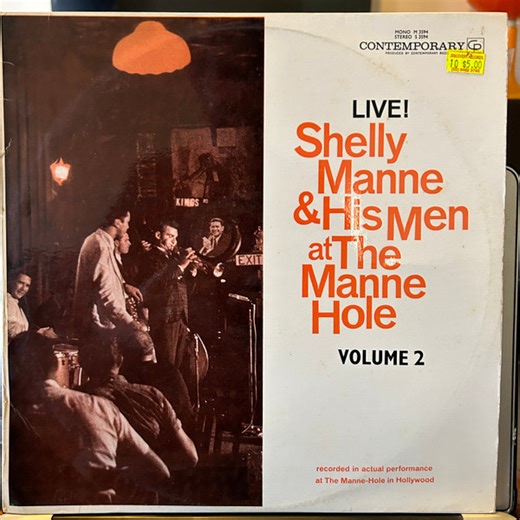Shelly Manne & His Men - Live! Shelly Manne & His Men At The Manne Hole-Volume 2