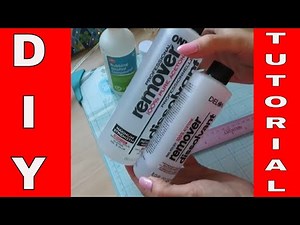 DIY Homemade Gel Nails Cleanser To Remove Sticky Layer. #homemadecleanser #gelnails