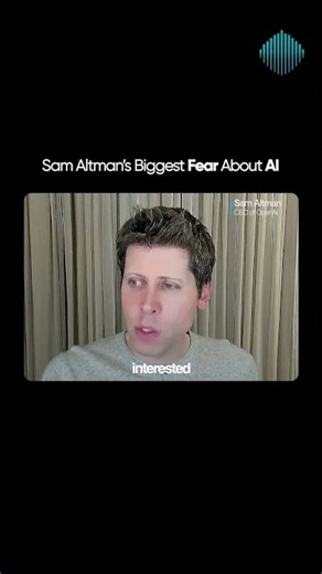 Biggest Fear About A.I | Sam Altman, CEO of OpenAI - World Governments Summit