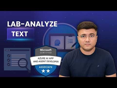 Analyze Text with Azure AI Language | Microsoft Foundry Hands-On Lab | AI-103 Certification