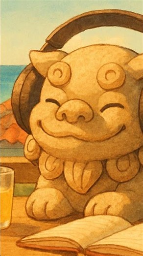 Tinsagu nu Hana, but it's lofi 🌺 Okinawan folk song #shorts