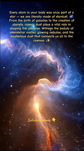 🎇 Stardust: The Cosmic Origins of Everything