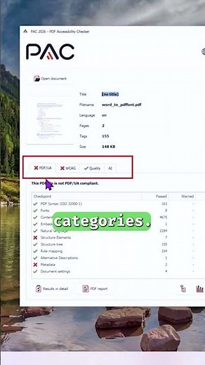 FREE Tool to Test PDF Accessibility #section508 #adacompliance #pdfaccessibility #a11y #ada