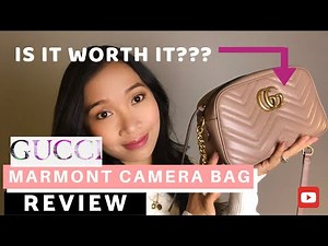 GUCCI MARMONT CAMERA BAG REVIEW | IS IT WORTH IT? | SIZE SMALL