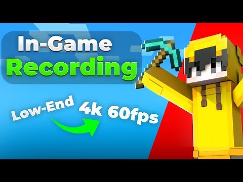 Record Minecraft Smoothly on Low‑End PC