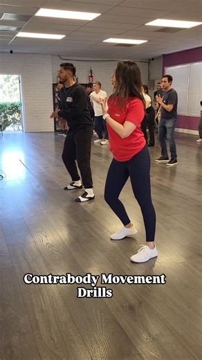 We start training our Contrabody Movement in Level ✌️ and keep working on it through the levels! This body movement not only adds a nice aesthetic to our dance but also can be quite functional. Can you think of some ways Contrabody Movement helps with your dancing? Our next 6-week Progressive Series starts soon! If you missed this registration process, stay tuned for our next Open House, or join us online! Link in bio 🔗 #salsaon2 #salsa #socialdance #sandiegodance @studiokdanceandfitness | The