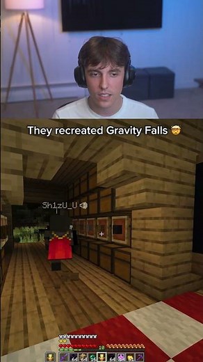 They recreated Gravity falls in Minecraft 🤯