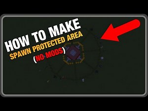*EASY WAY* HOW TO MAKE SPAWN PROTECTED AREA IN MINECRAFT BEDROCK