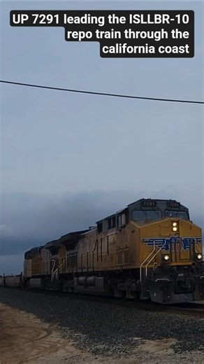 ISLLBR-10 repo train through the california coast
