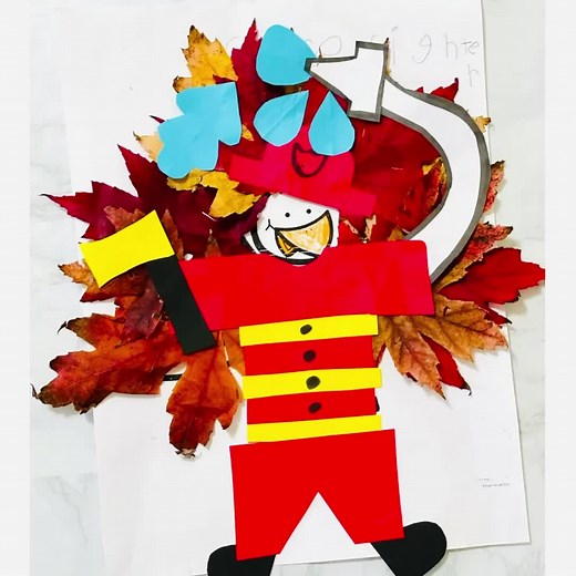 🔥🔥Turkey Disguised as a firefighter 🚒🔥🧯… How much fun!!! 🦃👩‍🚒🦃 Turkey in disguise is a super fun and creative project for kids to do in school or home this November 🦃... Just collect some beautiful fall Leaves to make the flames and cut out the rest of the parts out of a construction paper and that's it!!! Goes perfectly with the book Turkey Troubles 📚😁📔... #turkey #turkeydisguise #Thanksgiving #ThanksgivingTurkey #firefighterturkey #firefighters #fall #November #preschoolactivities