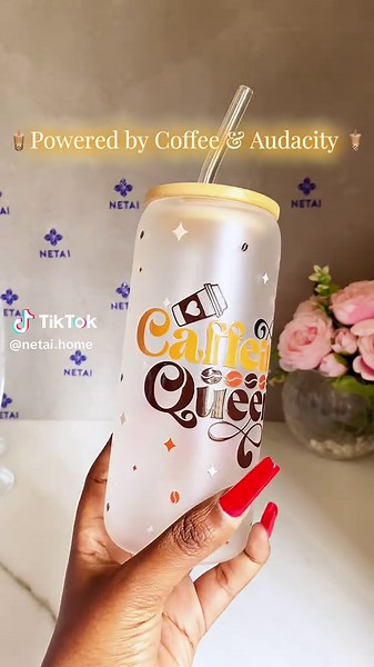 For the real caffeine queens only #libbeycups #caffeinequeen #netaihome