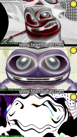 (PARODY) CRAZY FROG IN 3 DIFFERENT CRAZY WEIRD EFFECTS PART 72 #SHORTS #crazyfrog