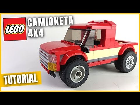 Como hacer una Camioneta 4x4 lego | | |The Charly Brick
