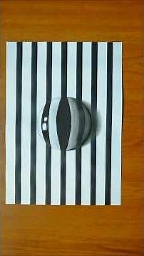 Easy 3D OP Art 🔥😲 | Easy 3D Drawing Art | 3D Drawing Art | #shorts #sketch #easydrawing #drawing #3d