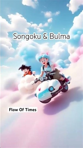 Goku & Bulma's beautiful moments #goku #bulma #dragonball #moments #anime
