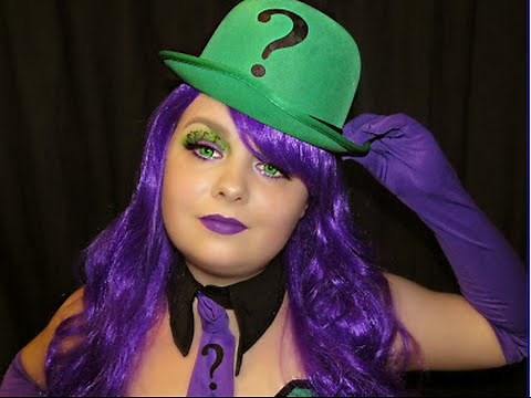 Female Riddler Cosplay Makeup Tutorial