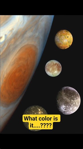 what is the color of Jupiter #shortsfeed #ytshorts