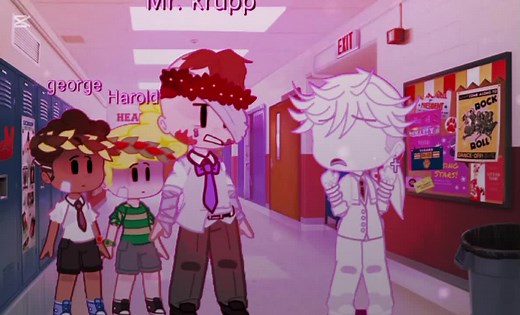 Gacha Trend: Mr. Krupp, Harold, and George Fan Art
