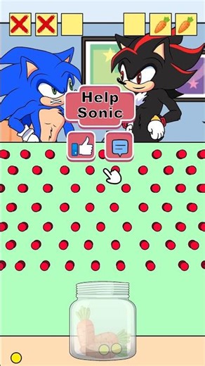 Who can beat NEW Challenge? Sonic VS Shadow#animation #sonic #shadow