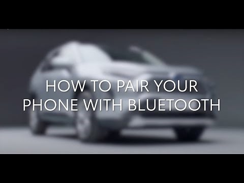 Toyota RAV4: How to pair your phone via Bluetooth