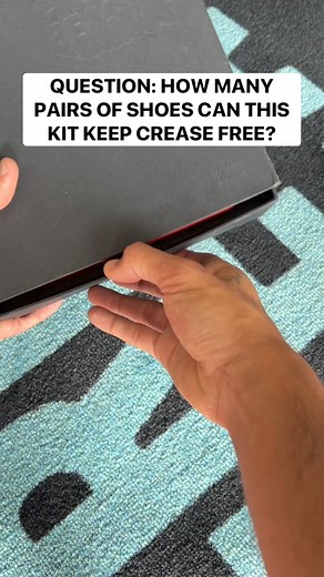 THE ULTIMATE CREASE PROTECTOR KIT INCLUDES A VARIETY OF MEMORY FOAM INSERT SIZES THAT WILL ENSURE THAT ALL OF YOUR KICKS STAY CREASE-FREE. GET IT EXCLUSIVE AT CREASEBEAST.COM #CREASEBEAST | Crease Beast