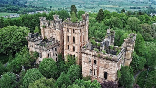 Exploring abandoned Lennox Castle | Psychiatric asylum and mistreatment of patients