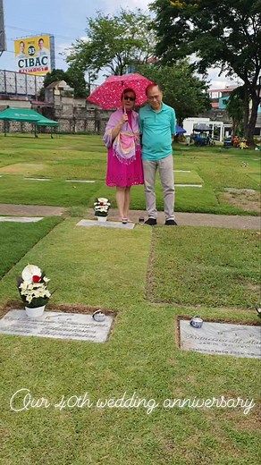 Today, we thank God for 40 years of togetherness, 2 wonderful children, 1 granddaughter and 1 more grandson coming soon. We also renew our commitment to love, respect and nurture one another, in good time or in bad, in sickness and in health, for better or for worse, till death do us part. | Susan Gallardo