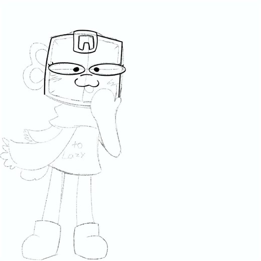 I won’t be drawing Scuirm until Scuirm until he comes out btw.