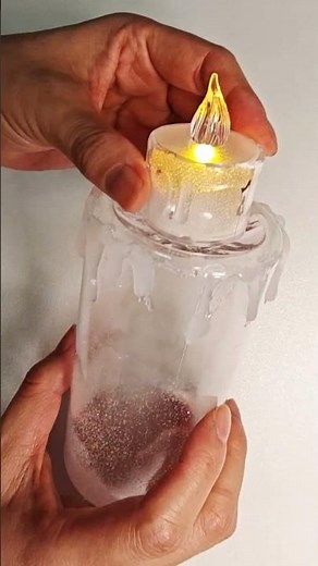 DIY Christmas LED Candle Light 聖誕蠟燭燈