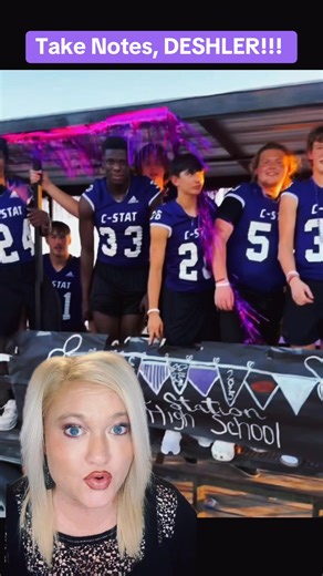 Take notes, DESHLER!!! #deshlerhighschool #augustborden #pricethornton #collegestationhighschool #missylankfordbroadway @thebridementor | True Crime with Megan