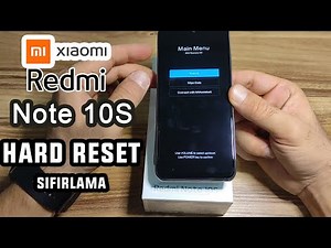 Xioami Redmi Note 10S Hard Reset - Format - Sıfırlama - Fabrika Ayarlarına Geri Dönme