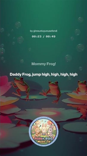 Baby Frog Song 🐸 Hop Hop Hop! | Fun Nursery Rhymes & Dance for Kids