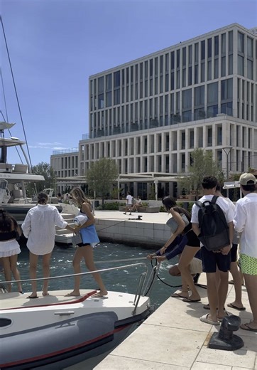 The temperature may have dropped, but that won't stop us from going on an unforgettable adventure! 🌊. #split #croatia #westcoast #summer2025 #boatlife #privatetour #fyp #viral