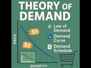 Theory of Demand, Demand curve & function, law of Demand, Exceptions to the Law of Demand - Lesson 6