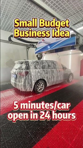 High-Tech Touchless Car Wash: Safeand Efficient#carwash