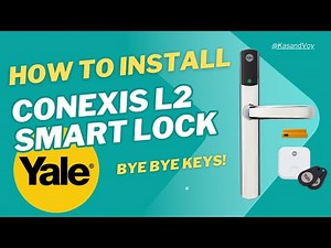 How to Install the Yale Conexis L2 Smart Lock | DIY Smart Door Upgrade (Step-by-Step)