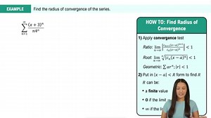 Radius of Convergence Example 5