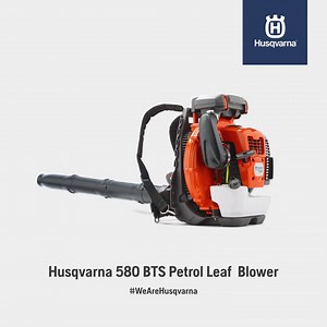 The Husqvarna 580 BTS Petrol Leaf Blower is your ultimate power...
