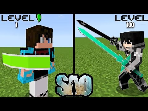 SWORD ART ONLINE ADDON FOR MINECRAFT PE || SAO MOD MCPE