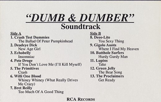 Various - Dumb & Dumber (Soundtrack)